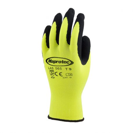 gant-polyamide-jaune-fluo-maprotec-LAS565